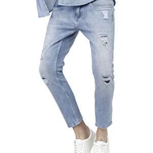 KETCH Men Tapered Fit Mid Rise Jeans