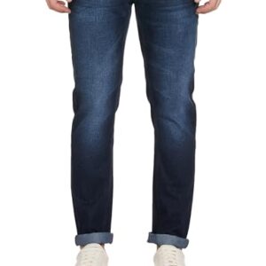 Spykar Mens Rover Regular Fit Mid Rise Jeans