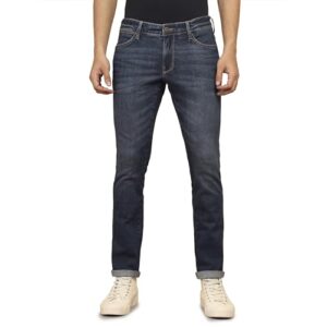 Wrangler Mens Skanders Slim Fit Low Rise Jeans