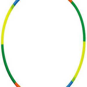 DealBindaas Octa Hula Hoop - Adjustable 4-Size Exercise Ring for Adults, Kids & Women - 18-29" Interlocking Hoola Hoop Set