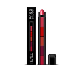 RENEE Fab 5 5 in 1 Lipstick 75gm Five Shades In One.jpg