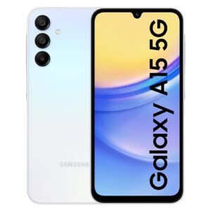 Samsung Galaxy A15 5G (Light Blue, 8GB, 128GB Storage) | 50 MP Main Camera | Android 14 with One UI 6.0 | 16GB Expandable RAM | MediaTek Dimensity 6100+ | 5000 mAh Battery