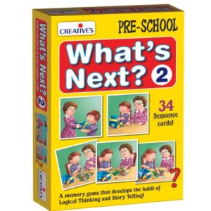 Creative Educational Aids P. Ltd. Creative Educational Aids-What's Next-Ii for Kid, Pack of 1