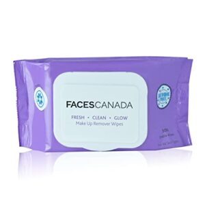 Faces Canada Fresh Clean Glow Makeup Remover Wipes 30N