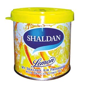 My Shaldan Japan Gel Car Perfume Air Freshener (Lemon, 80 g)