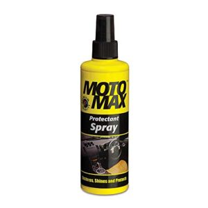 Motomax Protectant Spray (100 ml)| Repels dust, pollutants| Protect, Restore faded vinyl, plastic, leather, dashboard, rubber, tyres of Cars, Bikes, Motorcycles & Scooty| Provides long lasting shine