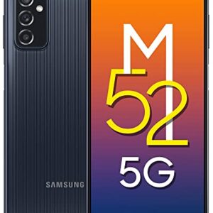 (Refurbished) Samsung Galaxy M52 5G (Blazing Black, 6GB RAM, 128GB Storage) Latest Snapdragon 778G 5G | sAMOLED 120Hz Display