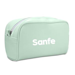 Sanfe Travel Pouch Kits Essentials Bag for Men and Women Organiser Make Up Green (Color- Green)