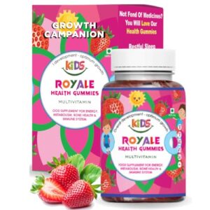 Royale Health Kids Multivitamin Gummies |Strong hair, Strong Nails,Glowing Skin (KIDS MULTIVITAMIN)